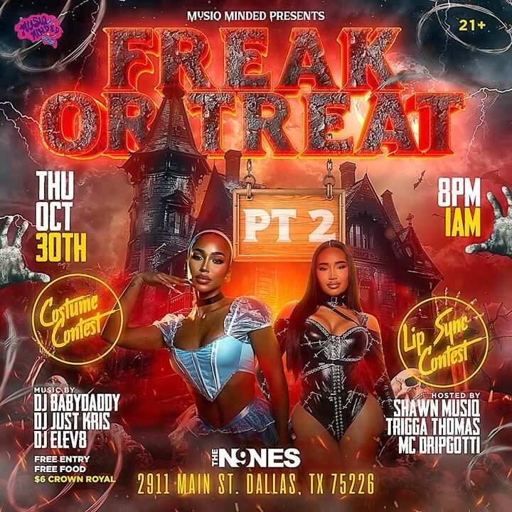 MusiqMinded Presents: Halloween Freak Or Treat PT2